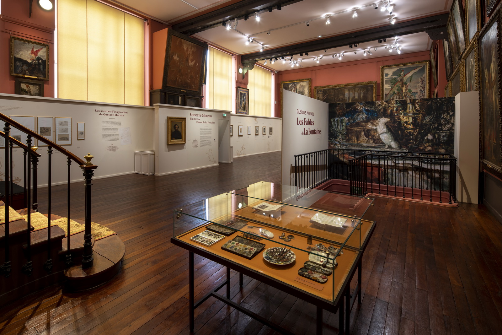 Muséographie expo Fables phase 1 2e étage