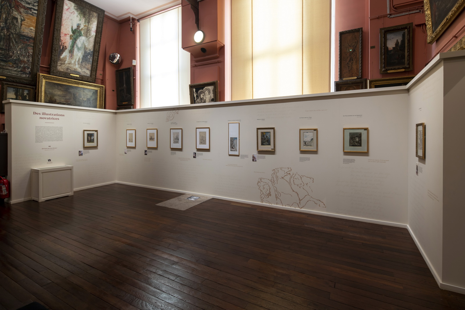 Muséographie expo Fables phase 1 3e étage