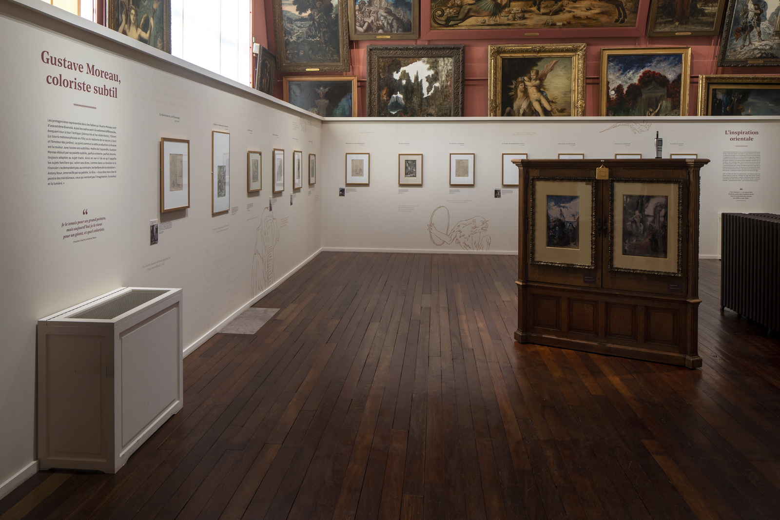 Muséographie expo Fables phase 1 3e étage