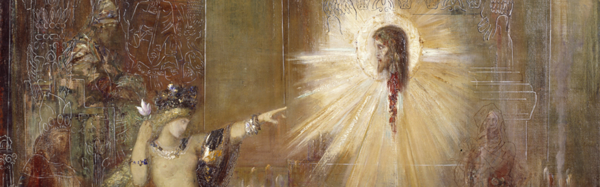 tableau © Gustave Moreau, "L'Apparition", huile sur toile, Paris, Musée Gustave Moreau, Cat. 222 © RMN-GP / René-Gabriel Ojéda