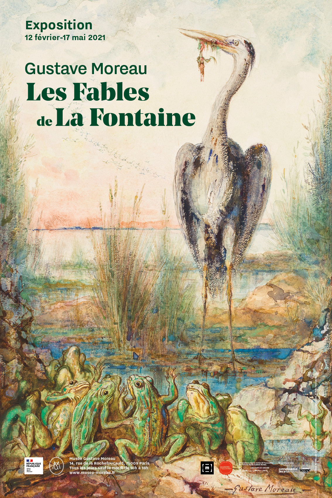 Gustave Moreau. Les Fables de La Fontaine Musée Gustave