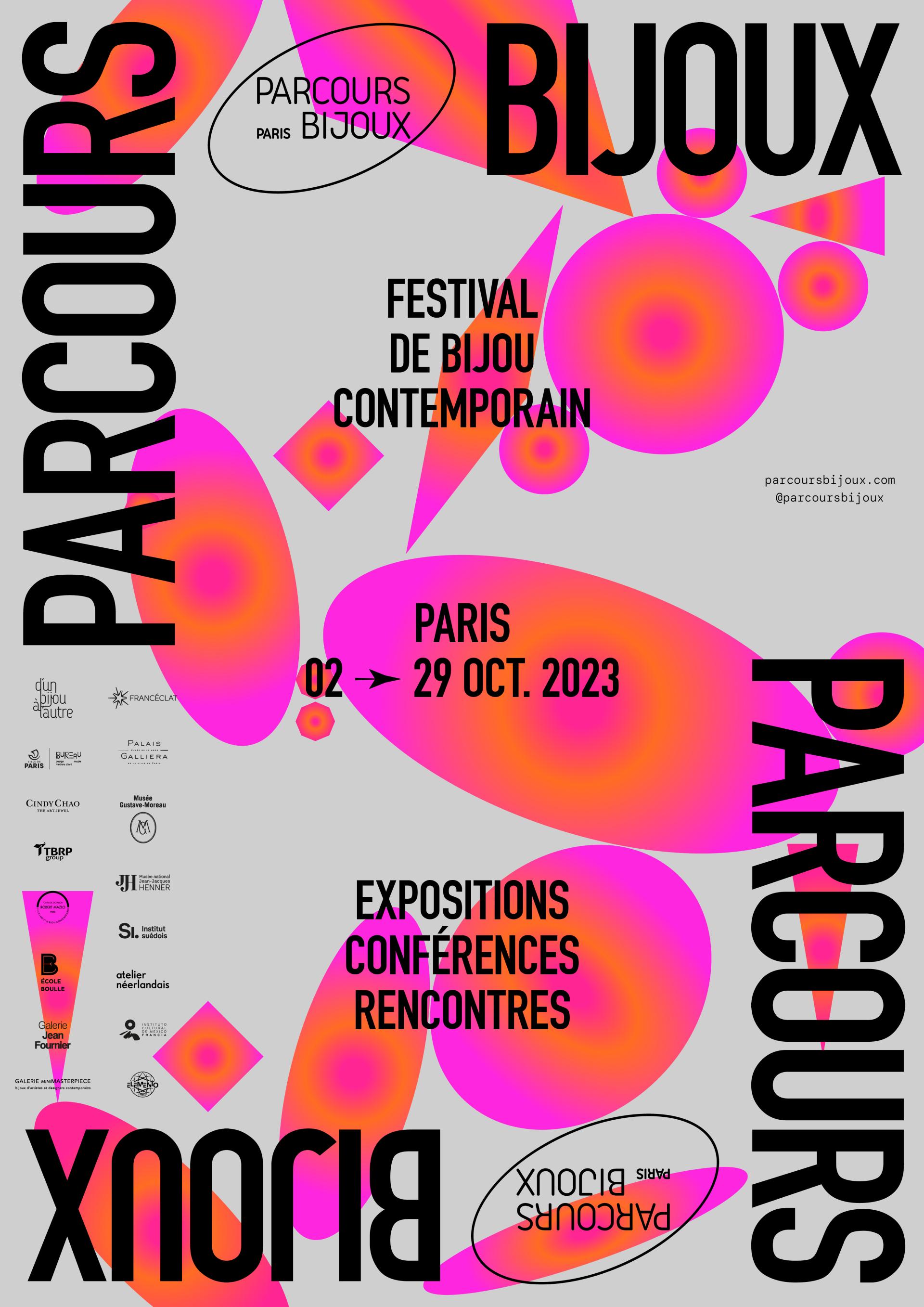 Affiche Parcours Bijoux 2023